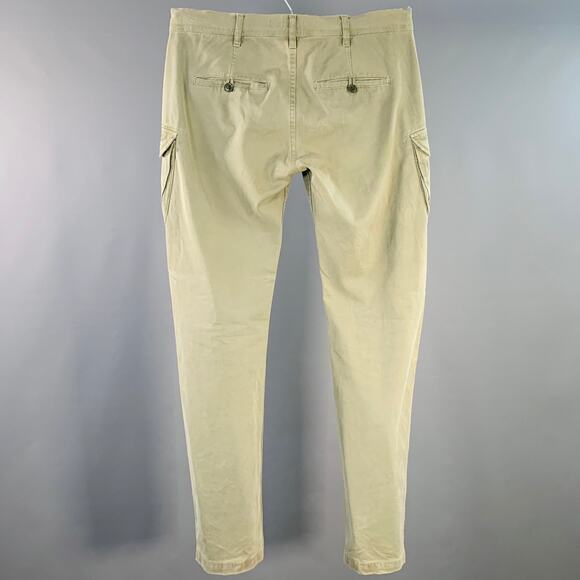 DEPARTMENT FIVE Size 34 Olive Cotton Cargo Jeans - Picture 2 of 8